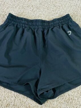 Gymshark Black High-Waist Training Shorts